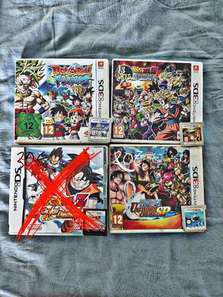 Juegos Nintendo 3DS: Dragon Ball y One Piece