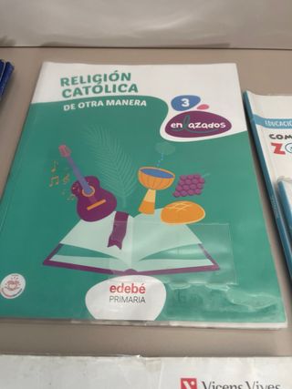 Lote de libros 3º primaria excepto matematicas