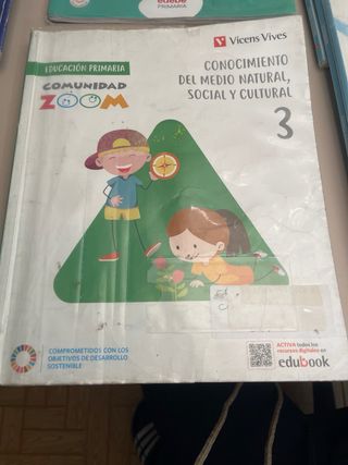 Lote de libros 3º primaria excepto matematicas