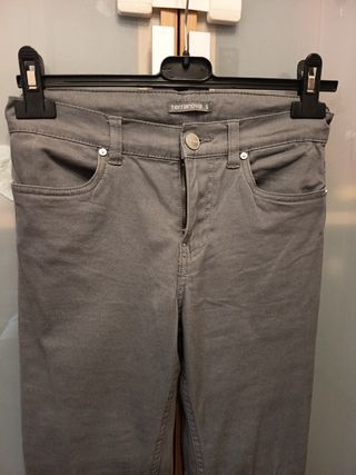 Pantaloni Terranova Taglia S Grigio