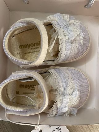 Zapatos Mayoral Newborn sin estrenar