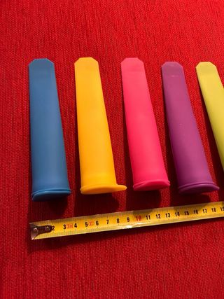Moldes silicona helados paleta x6