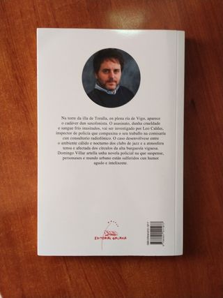 Libro Ollos de auga de Domingo Villar 