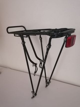 Portaequipajes Bicicleta Negro