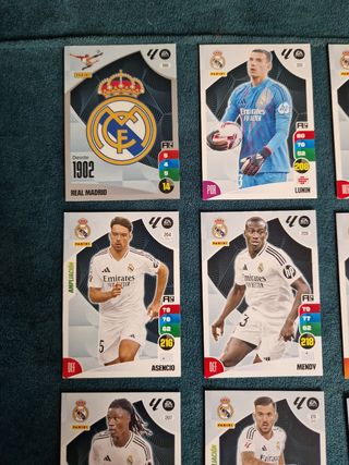 Lote 11 cromos Real Madrid Adrenalyn XL 2024-25 