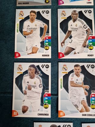 Lote 11 cromos Real Madrid Adrenalyn XL 2024-25 