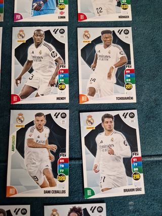 Lote 11 cromos Real Madrid Adrenalyn XL 2024-25 