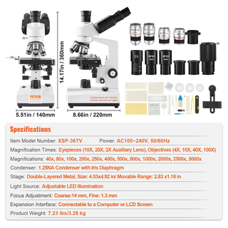 Microscopio Ottico Trinoculare Microscopio Ingrand