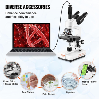 Microscopio Ottico Trinoculare Microscopio Ingrand
