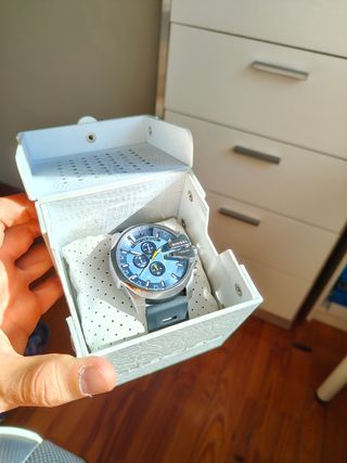 Reloj Diesel Azul y Plateado