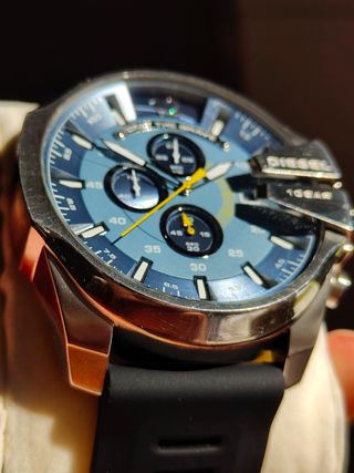 Reloj Diesel Azul y Plateado