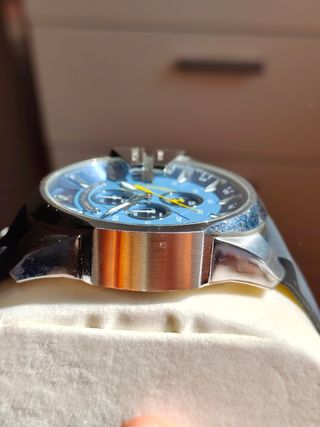 Reloj Diesel Azul y Plateado