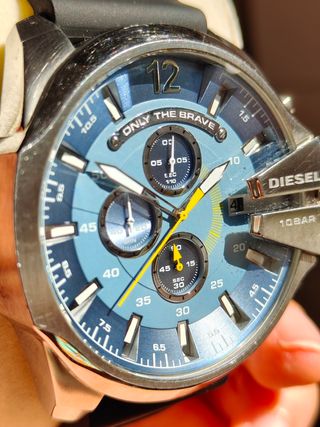 Reloj Diesel Azul y Plateado