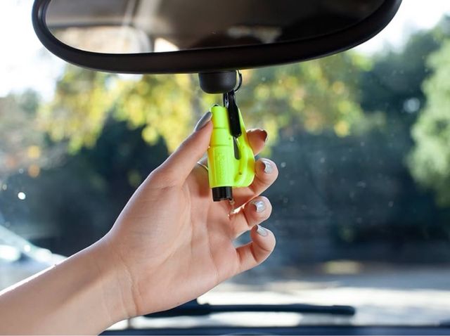 Rompe Cristales y Cortador Cinturón Emergencia