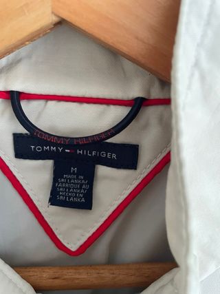 Gabardina beige mujer