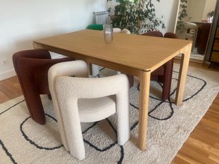 Mesa de comedor de roble modelo Bowie