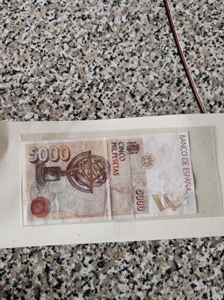 Billete 5000 pesetas España