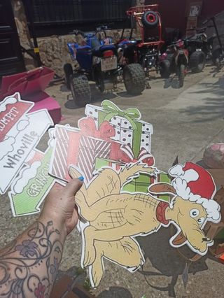 Decorazione Natalizia Grinch