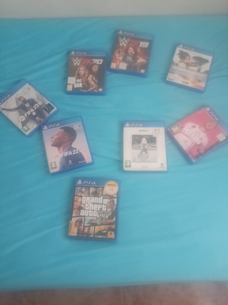 Imagen de PS4 Juegos Varios: FIFA, WWE, GTA, Overwatch