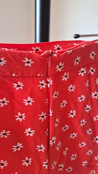 Falda pantalón estampada floral