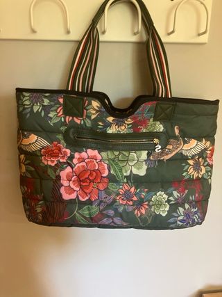 Bolso Desigual Grande Reversible Multicolor