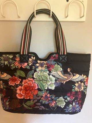 Bolso Desigual Grande Reversible Multicolor