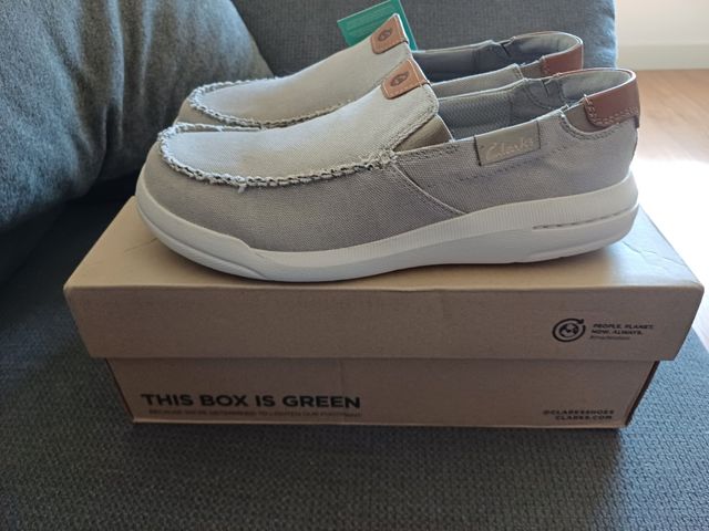 Mocasines Clarks Driftlite Step Hombre Beige