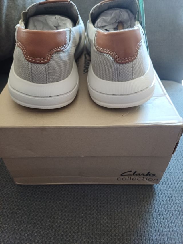 Mocasines Clarks Driftlite Step Hombre Beige