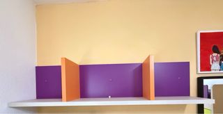 Litera con escritorio y estantería
