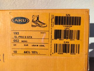 Scarponi Alpinismo AKU SL PRO II GT 44.5