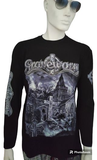 Graveworm T Shirt Vintage 2003 longsl Black Metal