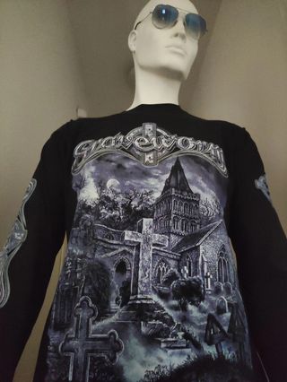 Graveworm T Shirt Vintage 2003 longsl Black Metal