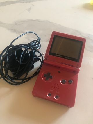 Nintendo Game Boy Advance SP Roja 
