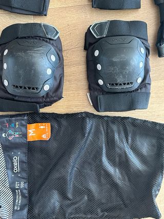 Juego Protecciones Skate Oxelo Talla M