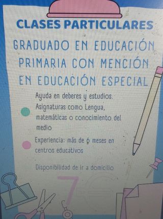 Clases particulares San Fernando