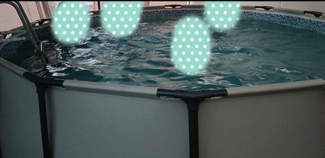 Piscina desmontable .