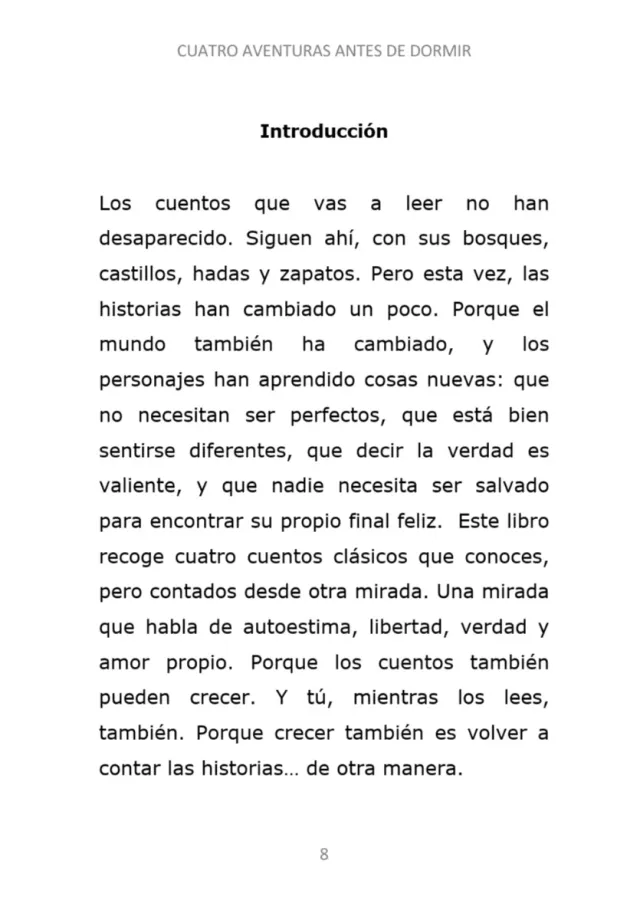 Cuento infantil para leer y colorear.