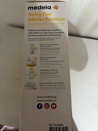 Sacaleches Medela Swing Flex Edición Premium