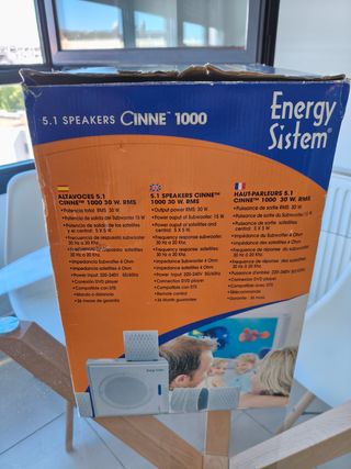 Altavoces Energy Sistem Cinne 1000 5.1