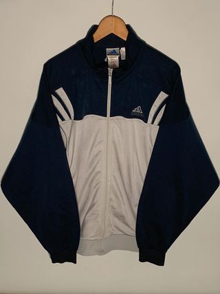 Chaqueta Adidas vintage, sudadera retro streetwear