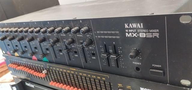 Mezclador Kawai 8 canales estéreo