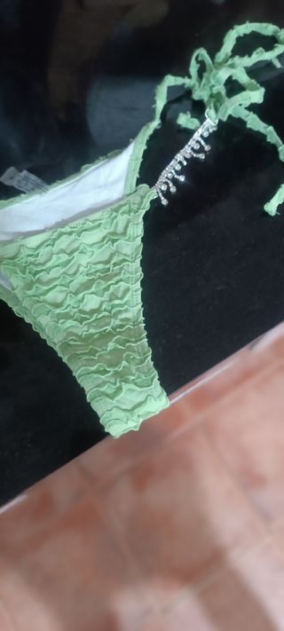 Bikini Braguita Verde pistacho,a estrenar Talla M