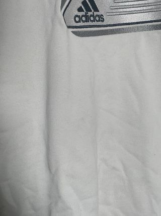Sudadera Adidas vintage, jersey retro blanco