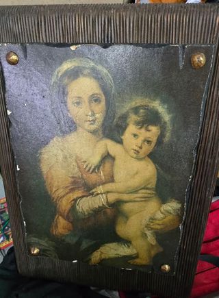 Cuadro La Virgen y el Niño