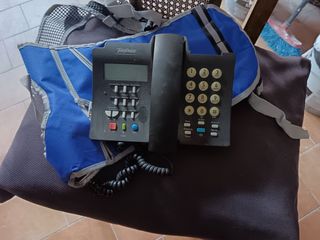 Teléfono fijo Telefonica negro