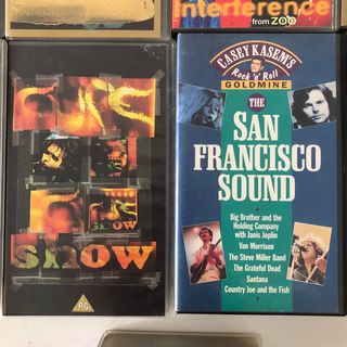 Lote VHS Música Rock Pop 5€ c/u y 50€ por el lote