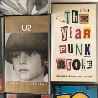 Lote VHS Música Rock Pop 5€ c/u y 50€ por el lote