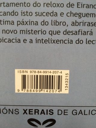 Libro O misterio das badaladas