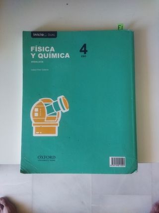 Inicia Física y Química 4.º ESO. Andalucía