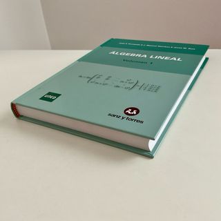 Álgebra lineal volumen 1 UNED